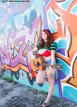 Guitar Heroine In Miami - Harlow Nyx (29 Photos) - Scoreland