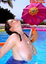 Blueballs Bikini Party - Desirae (79 Photos) - Big Boob Bundle