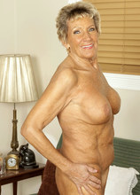 She's 75. Yeah, that's right. - Sandra Ann (40 Photos) - Naughty Mag